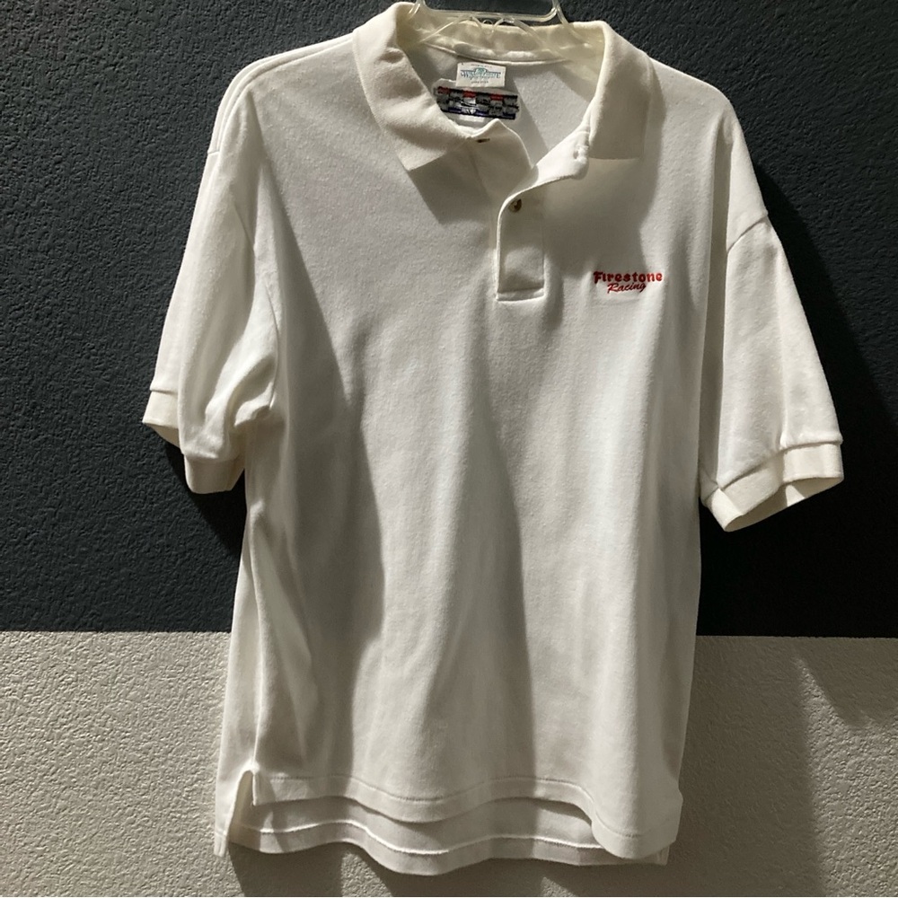 WILLOW POINTE SPORTSWEAR White Polo Shirt